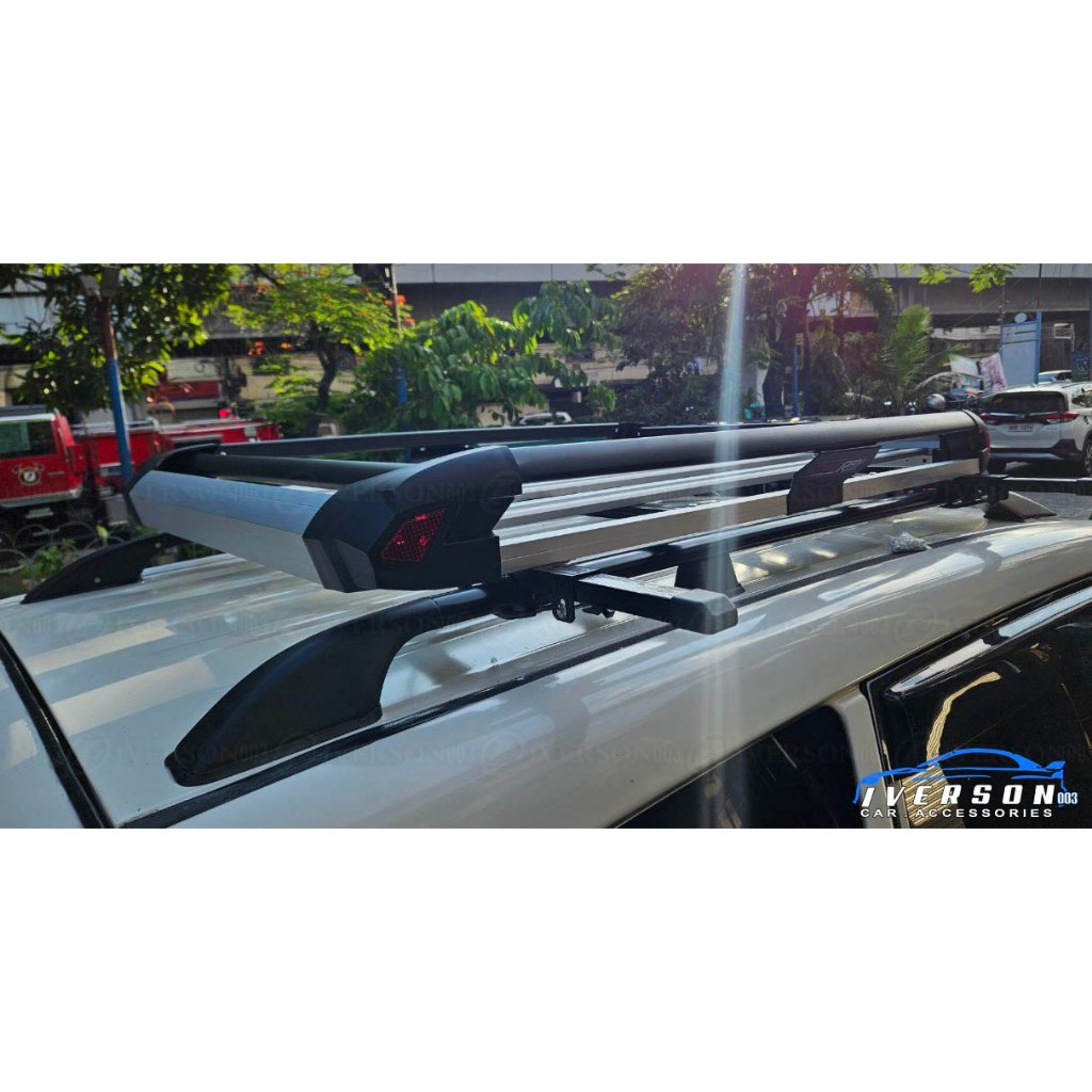 38x50 Silver Black Universal Stingray Roof Rack Transformer Look ...