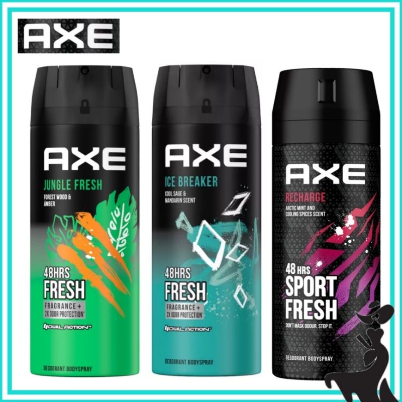 Axe Deodorant BodySpray Ice Chill | Axe Recharge | Axe Jungle Refresh ...