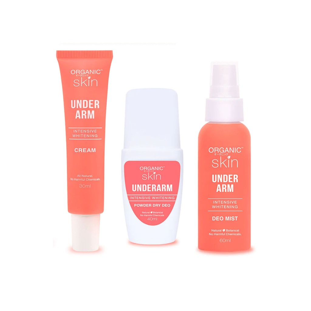 Organic skin japan underarm whitening kit Shopee Philippines