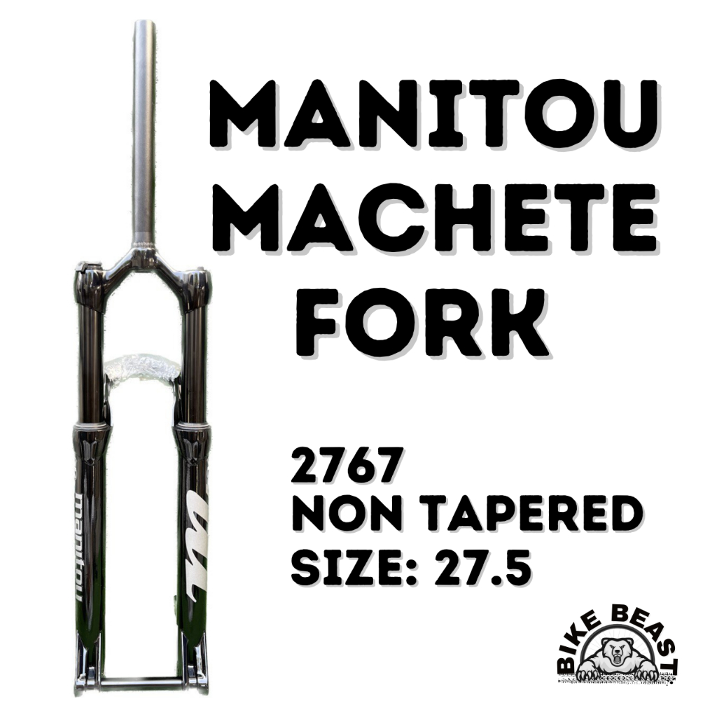 Fork Manitou Machete 2767 27.5 Non tapered Shopee Philippines