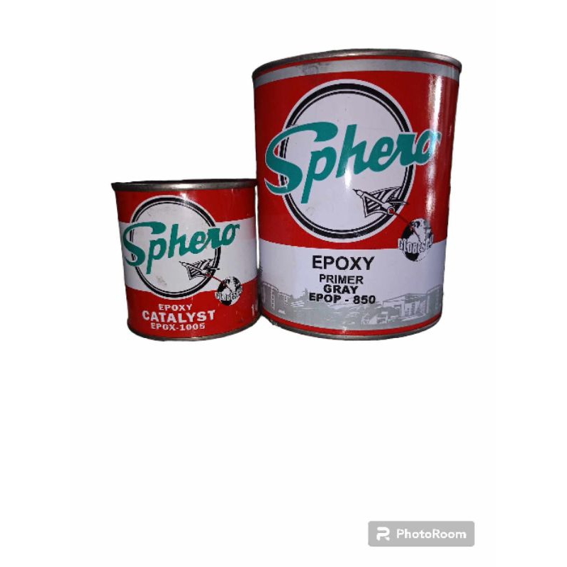 SPHERO EPOXY PRIMER GRAY EPOP850 1LITEREPOXY PRIMER RED OXIDE EPOP