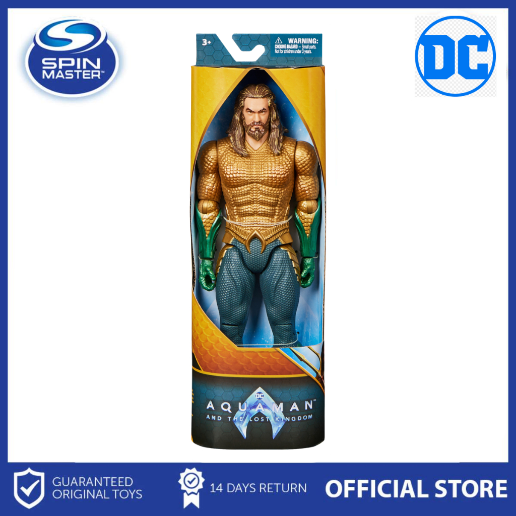 Spin Master DC Aquaman Movie Aquaman V Figure With Articulated Body Collector Action Figure