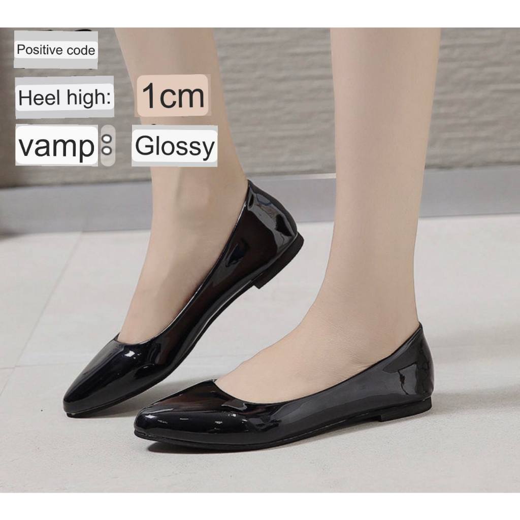 new-korean-inspired-style-rubber-flat-shoes-size-36-to-40-shopee