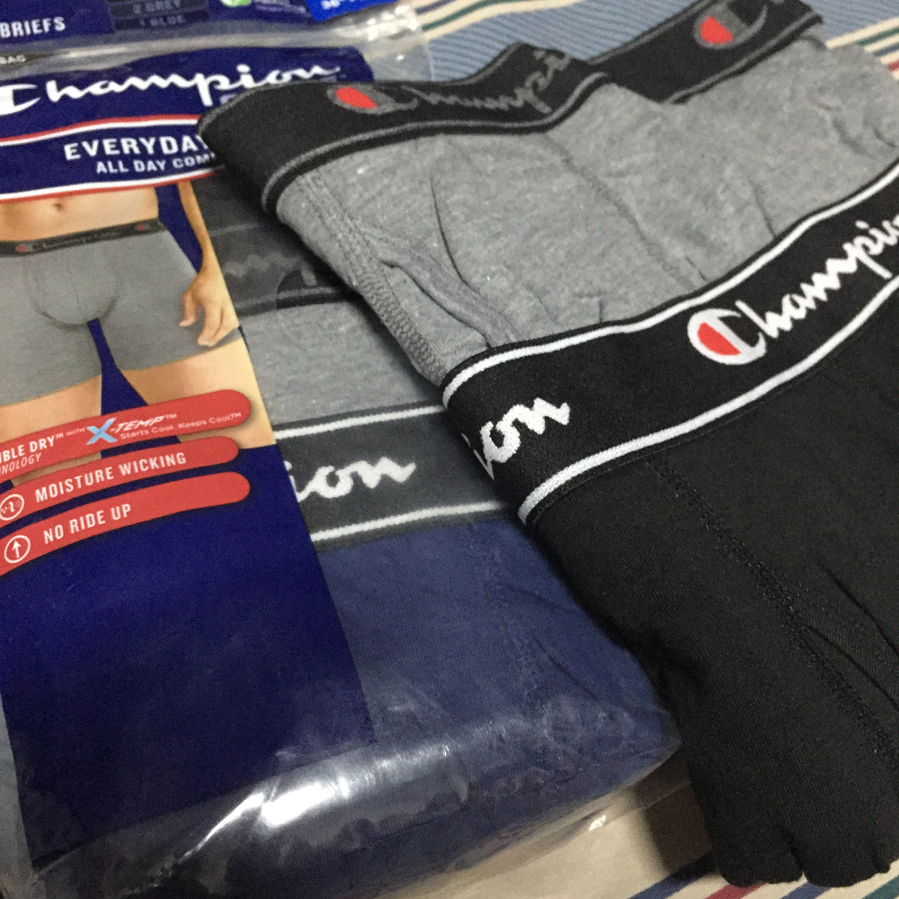 Champion Men's Boxer Brief, 5pcs/pack Shopee Philippines
