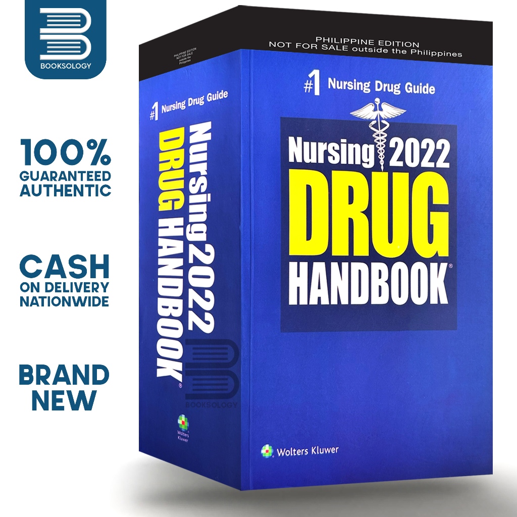 AUTHENTIC NURSING 2022 DRUG HANDBOOK Wolters Kluwer Philippine Edition ...