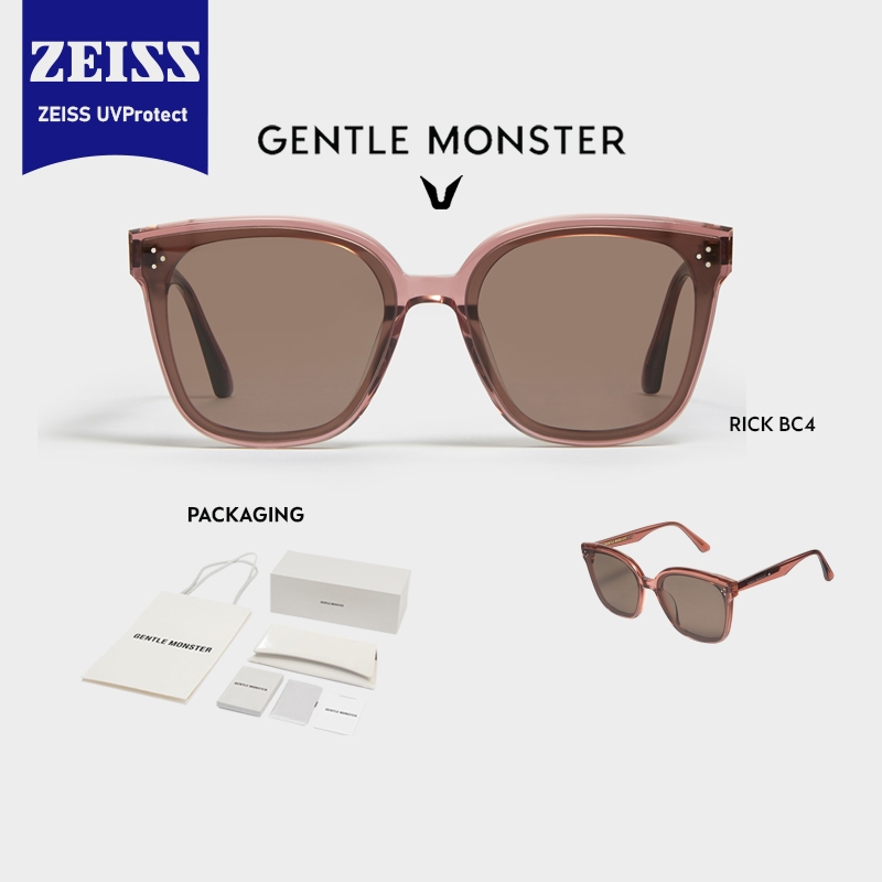 GENTLE MONSTER ZEISS LENS RICK BC4 KOREAN SUNGLASSES UNISEX COMPLETE W