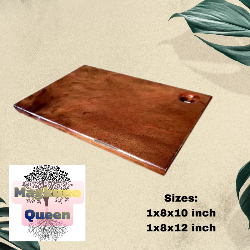 With Hole magkuno wood chopping board | Shopee Philippines