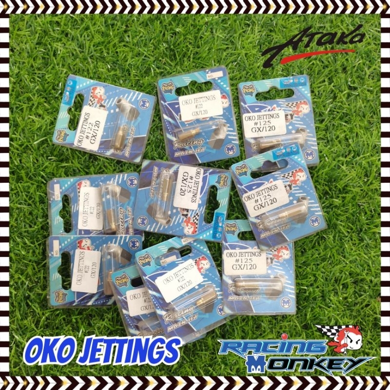 RACING MONKEY OKO JETTINGS 115# 122# 125# 128# | Shopee Philippines