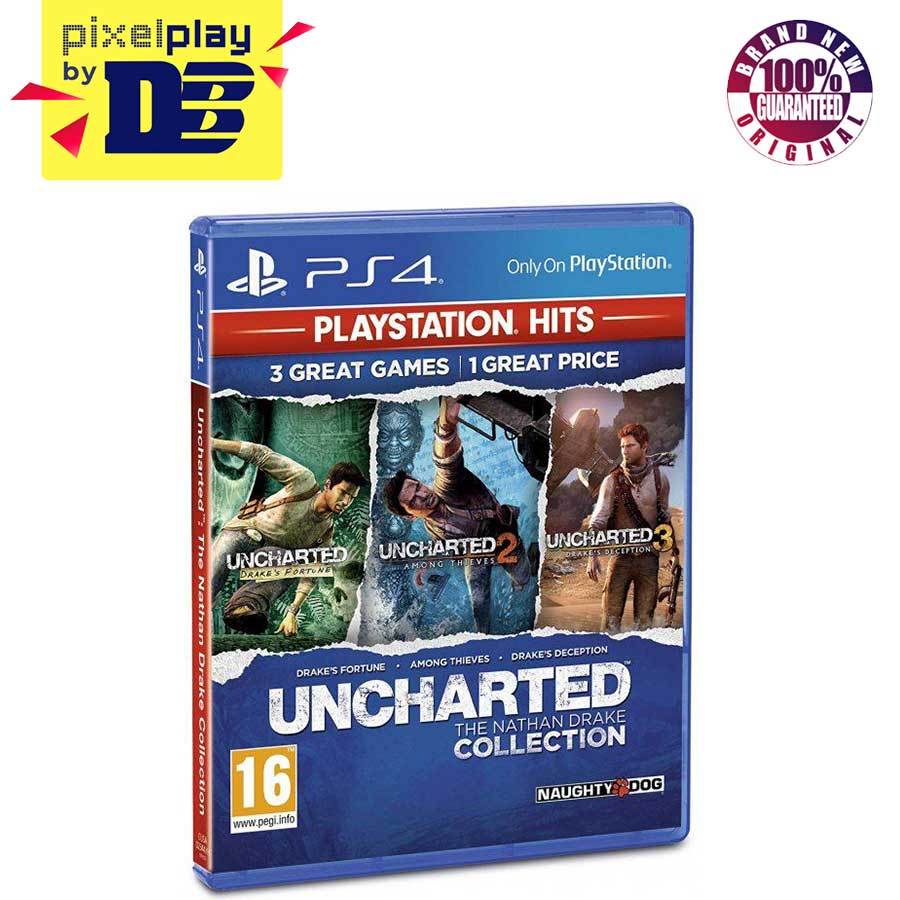 Service Platinum Trophy Pour Uncharted: The Nathan Drake Collection Sur PS4/PS5 - NEUF