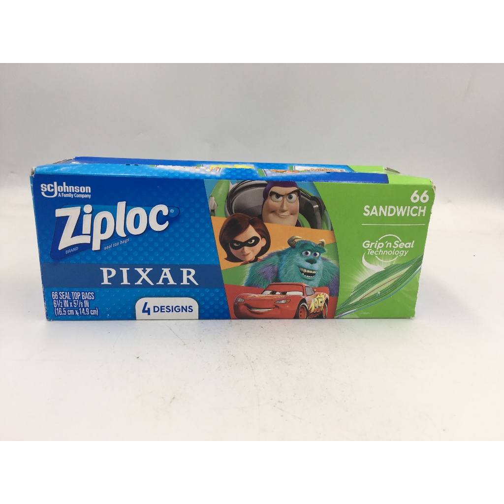 Ziploc Disney Sandwich Bags 66’s (16.5/ cm x 14.9cm) Shopee Philippines