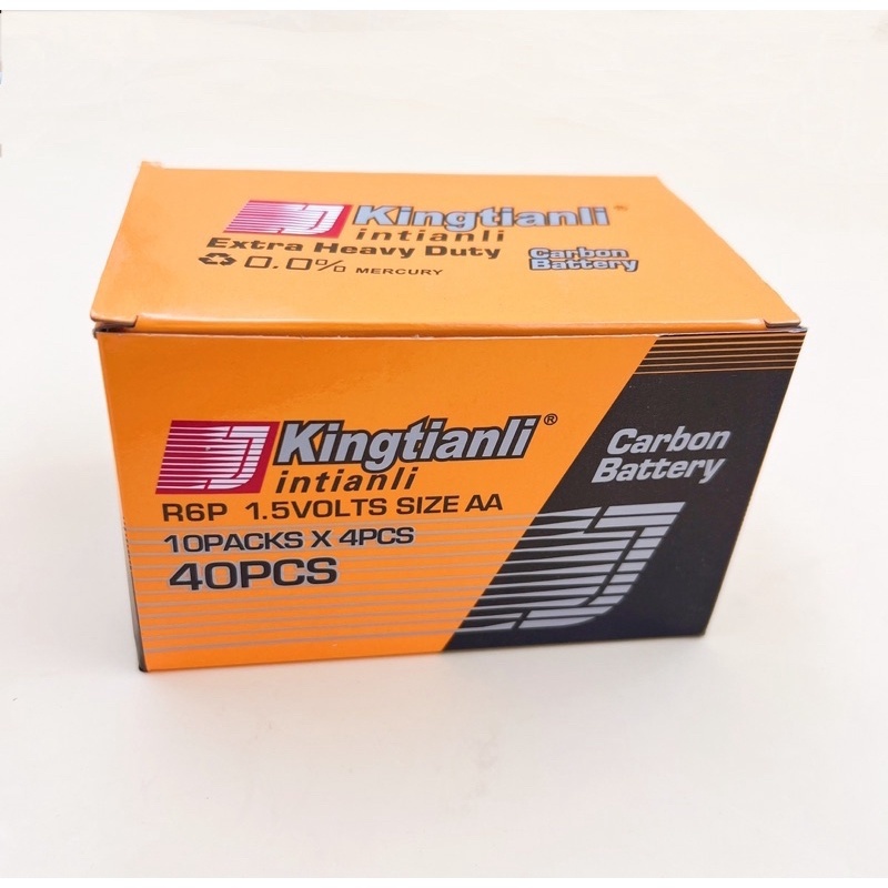 Battery Extra Heavy Duty AA/AAA Carbon Battery 40pcs In 1Box Contain of