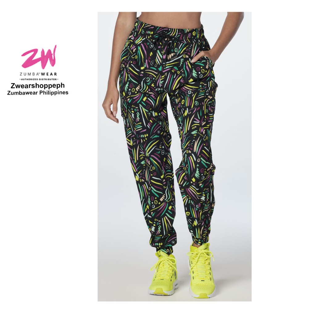 ZUMBA TRANSFORM HIGH WAISTED CARGO PANTS Shopee Philippines