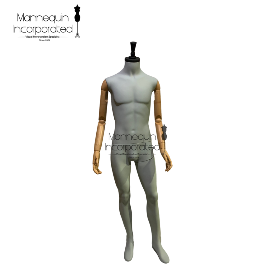 MALE MANNEQUINs Male Matte Gray M15G1 LONGCAP PE ABS Shopee Philippines
