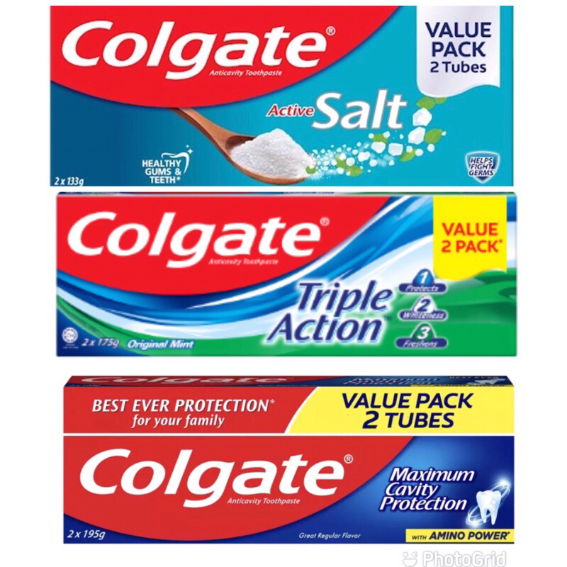 Colgate Toothpaste 2 x 173g Twin Pack | Shopee Philippines