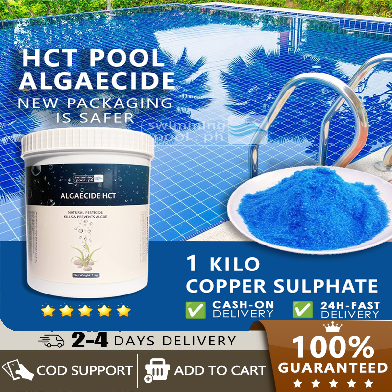 COPPER SULPHATE / FOR SWIMMING POOL ALGAE / TAIWAN BRAND ( AVAILABLE