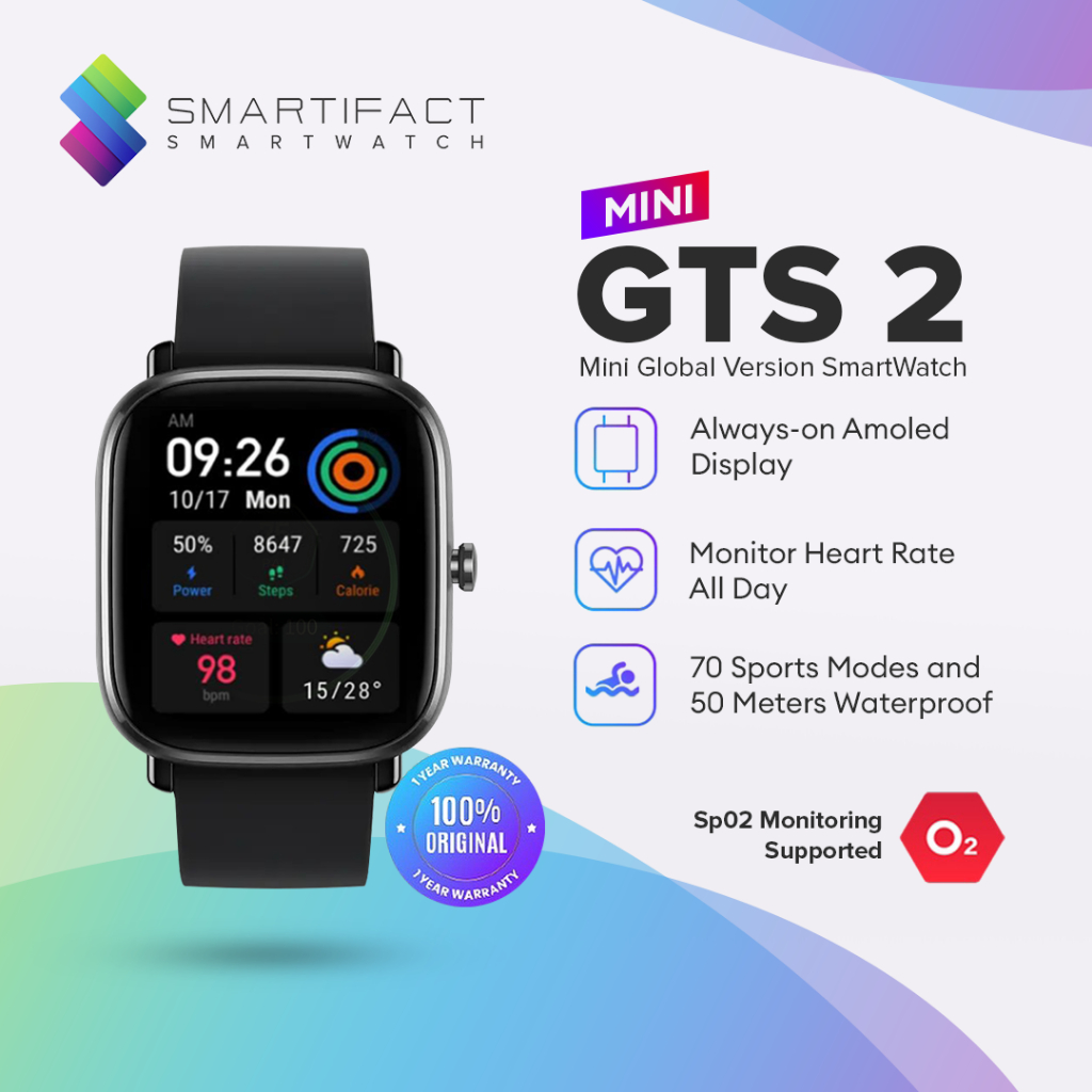 New Version] Amazfit GTS 2 mini Smartwatch 68+Sports Modes Sleep Monitoring  Smart Watch Zepp App For Android For iOS - AliExpress