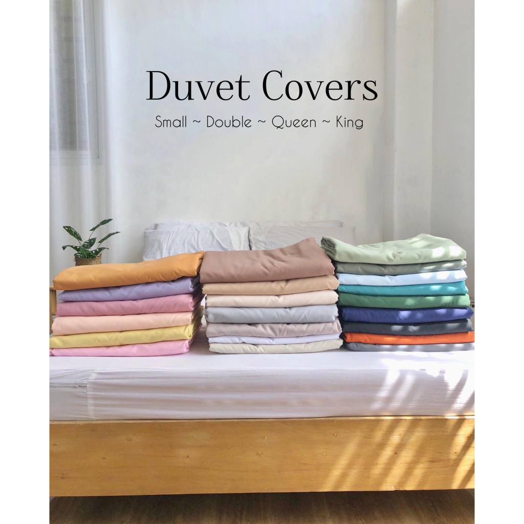 DUVET COVER ZIPPER CLOSURE AND WITH CORNER TIES Shopee Philippines
