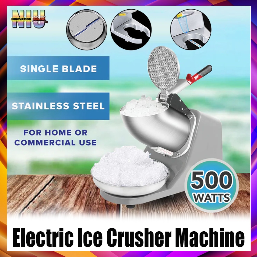 500w Ice Smashing Electric Crusher Machine Shopee Philippines