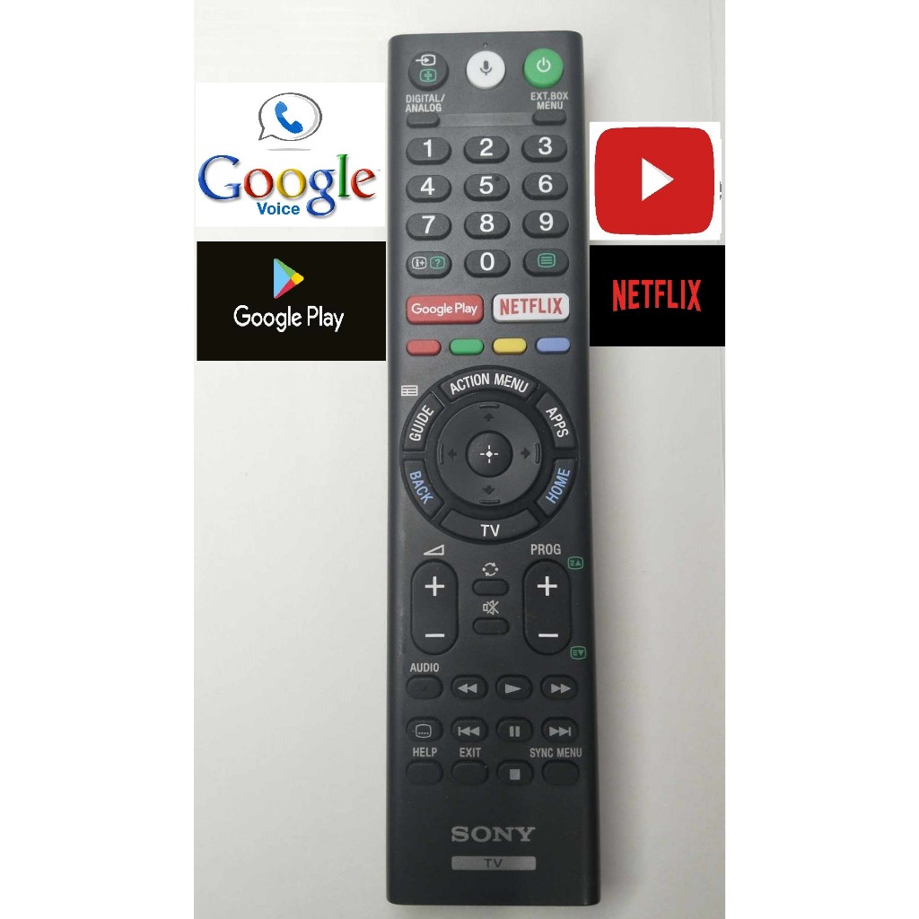 Original Sony TV RMF TX310P Remote Control with Voice command for android and google tv