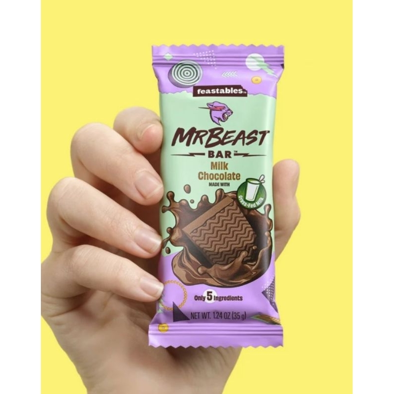 [SAME DAY DELIVERY/ON HAND] Mr. Beast Chocolate Mr. Beast Feastables ...