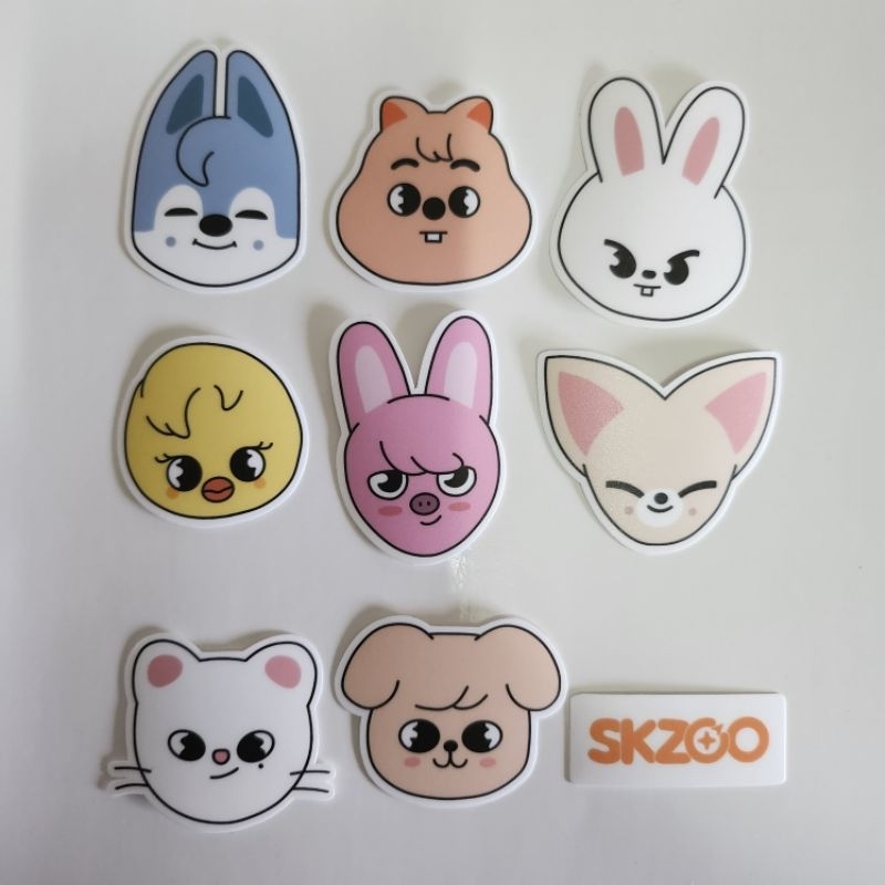 Stray Kids - SKZOO Laminated Vinyl Matte Stickers | Shopee Philippines