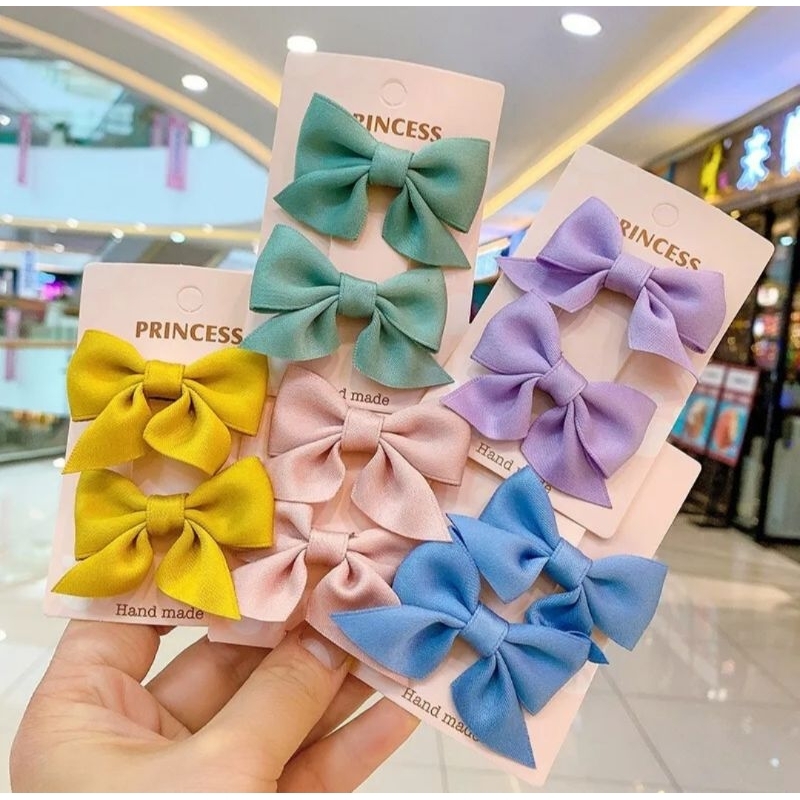 Ribbon Hair Clips for Kids Girl Shopee Philippines