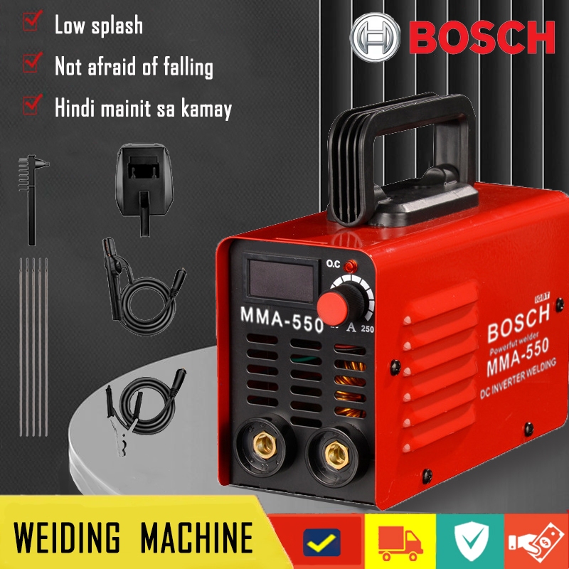 BOSCH Welding Machine MMA550 Household Portable IGBT Inverter Heavy