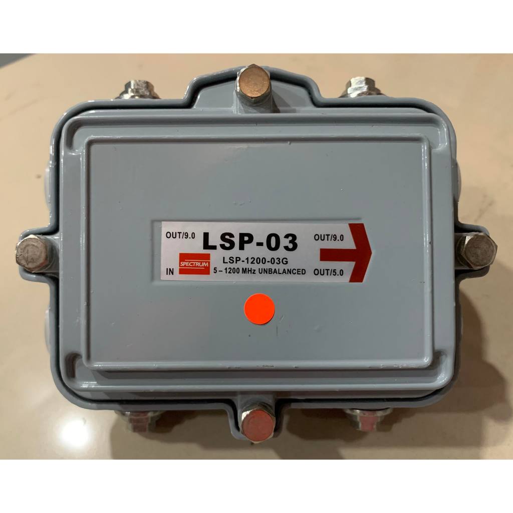 Spectrum 3way 2way Cable Splitter RG11 LSP03 / LSP02 Headend Shopee