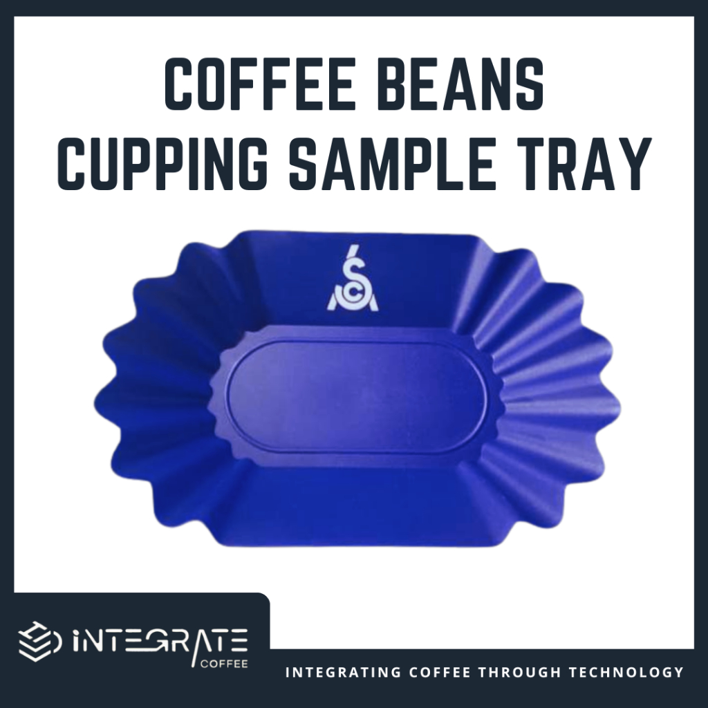 SCA Coffee Beans Cupping Sample Tray Oval Coffee Cupping Bean Plate