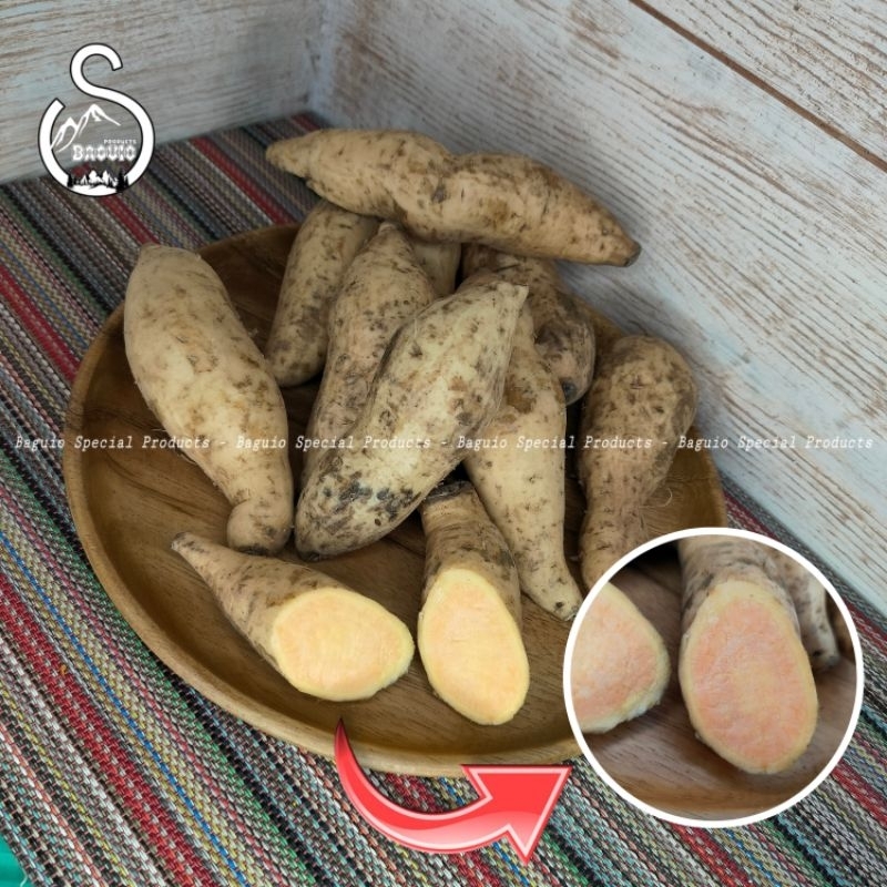 Orange Kamote Bintong Organic Per Kilo Baguio Products (COD