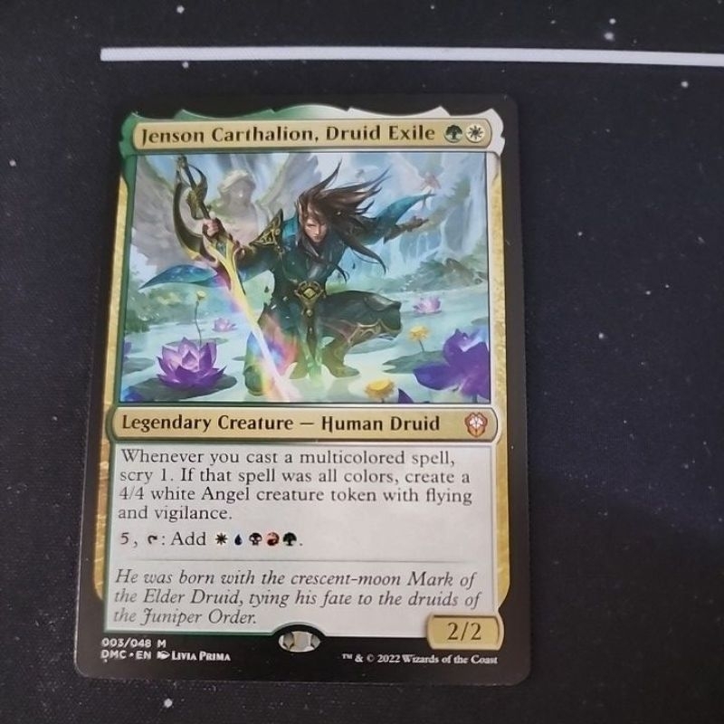 jenson carthalion, druid exile - DMU | Shopee Philippines