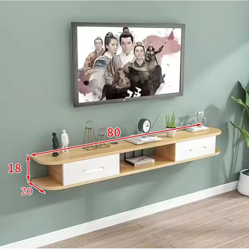 Simple wallmounted TV hanging combination wall TV hanging