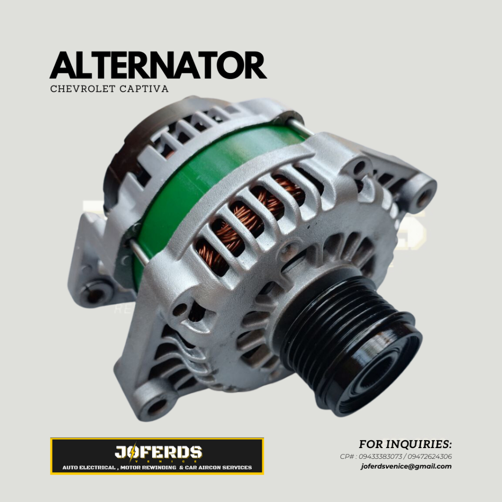 ALTERNATOR (CHEVROLET CAPTIVA) 20072011 DIESEL 12V 140 AMPERES