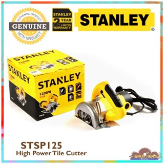 Stanley 125mm 220V Marble Cutter / Tile Cutter STSP125 With Wet Kit 1320W