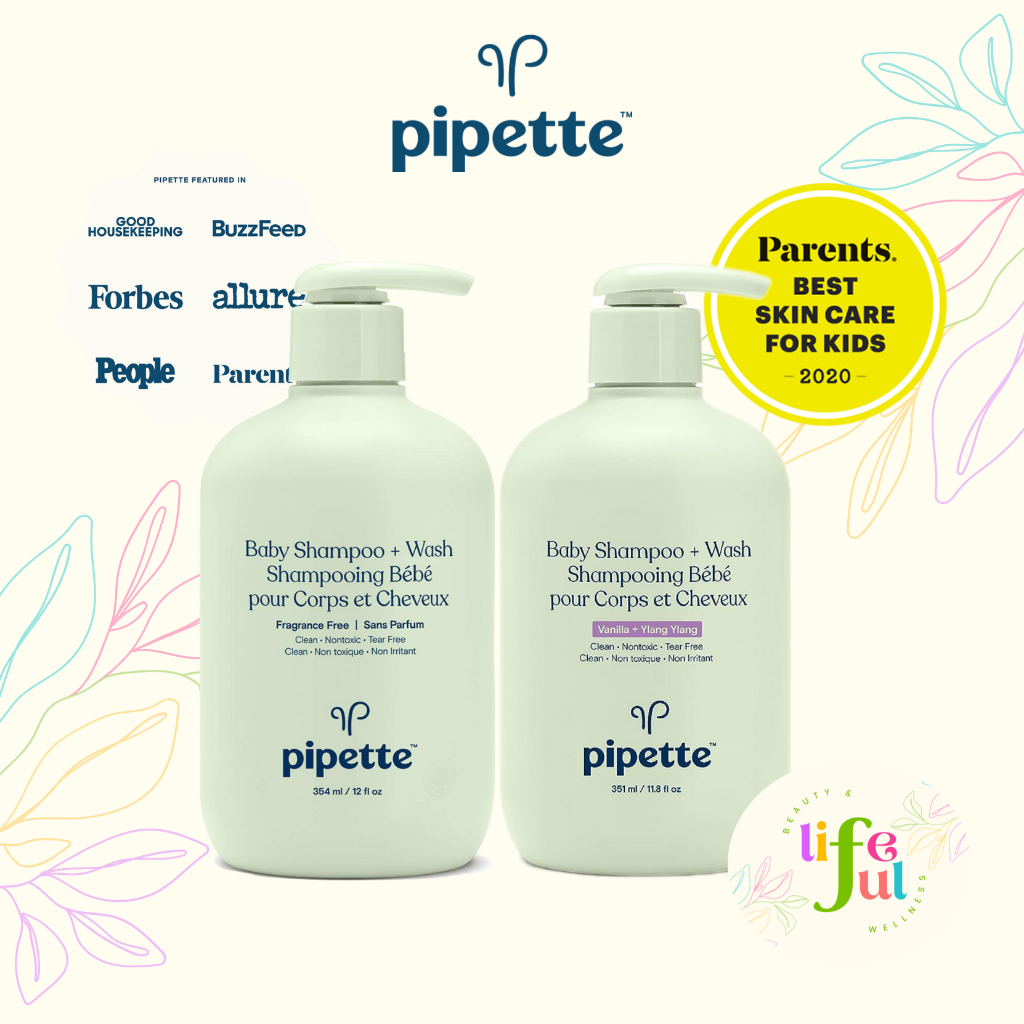 Pipette, Baby Shampoo + Wash (354 ml) Shopee Philippines