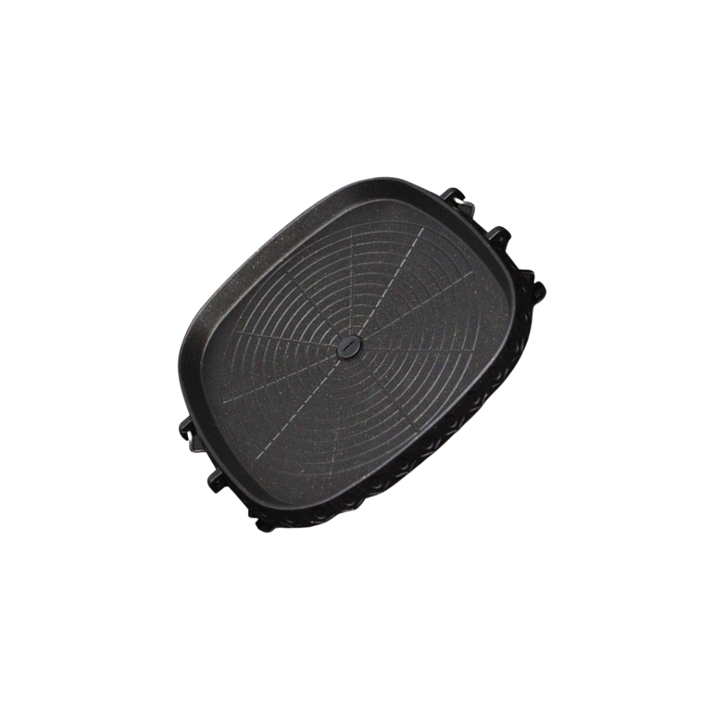Korean-Style Grill Pan for Butane Stove (indoor and outdoor) | Shopee ...