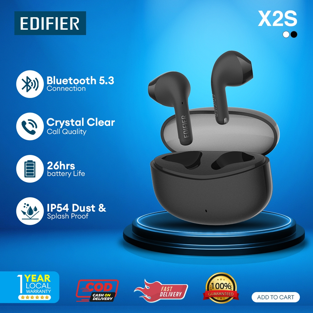 Edifier X2s /X2 Headphone Bluetooth 5.1 Chip Long Life Battery Life x ...