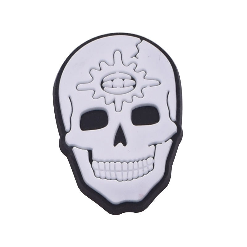 halloween Gothic black and white series jibbitz charms for crocs shoe ...