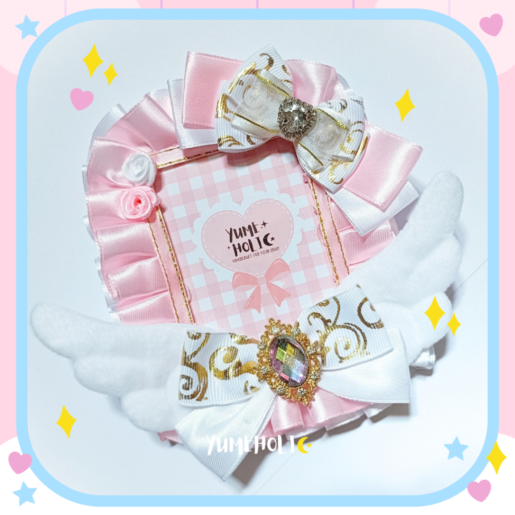 Ribbon with Wings Toploader Deco Photocard Holder | Shopee Philippines