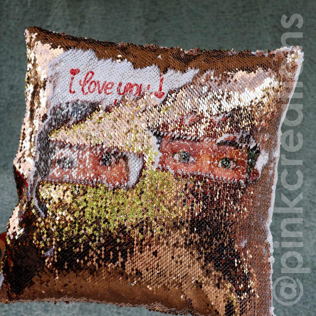 Minnie mouse sequin pillow best sale