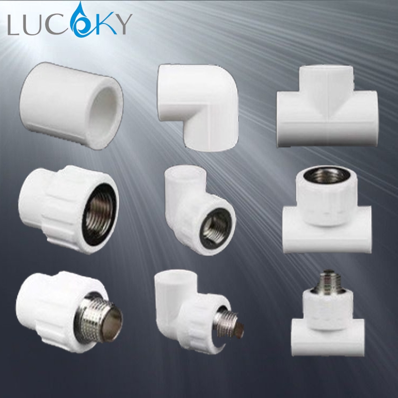 PPR Fittings THREADED MALE ADAPTER , FEMALE ADAPTER ELBOW TEE COUPLING