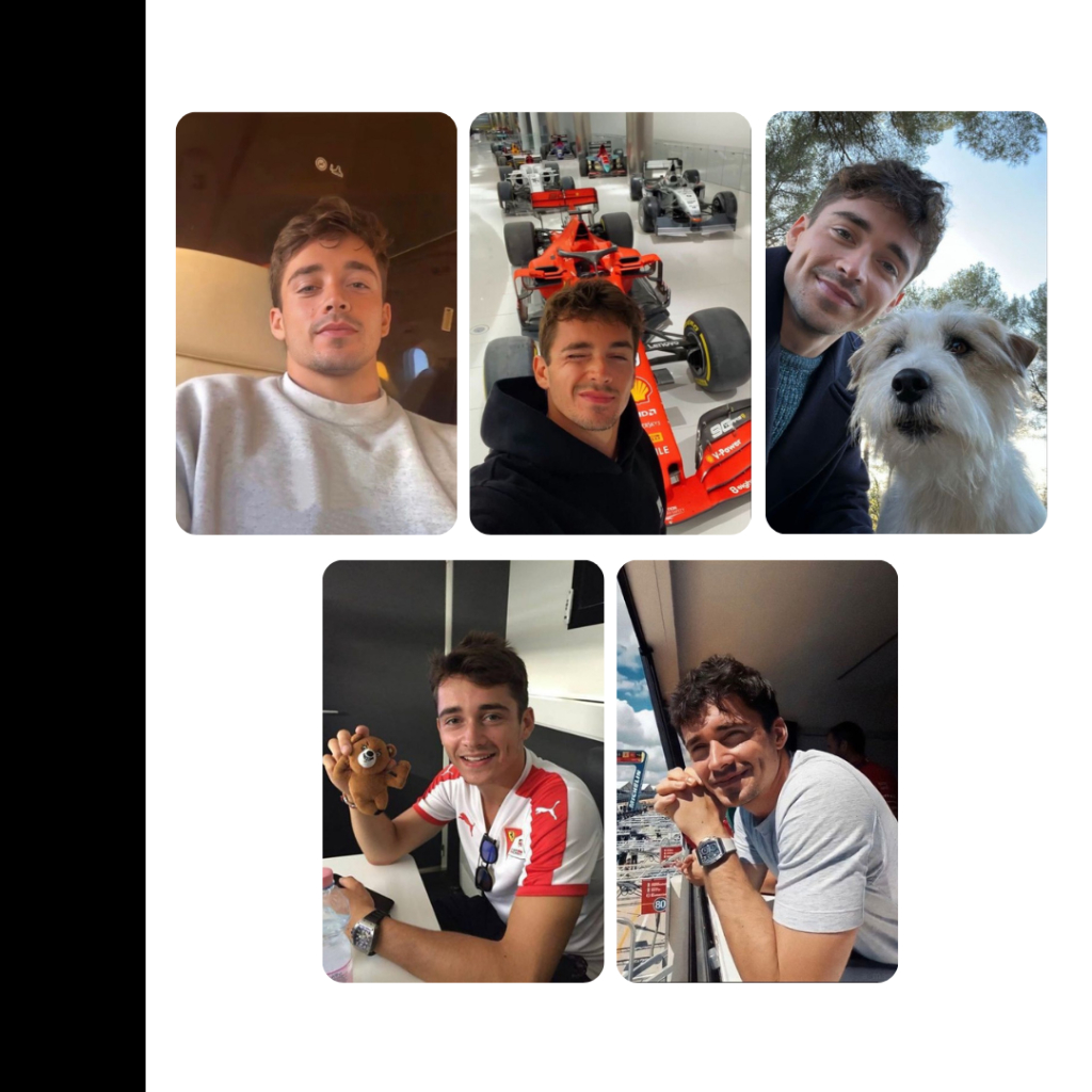 F1 Charles Leclerc & Carlos Sainz Fanmade Photocard Set | Shopee ...