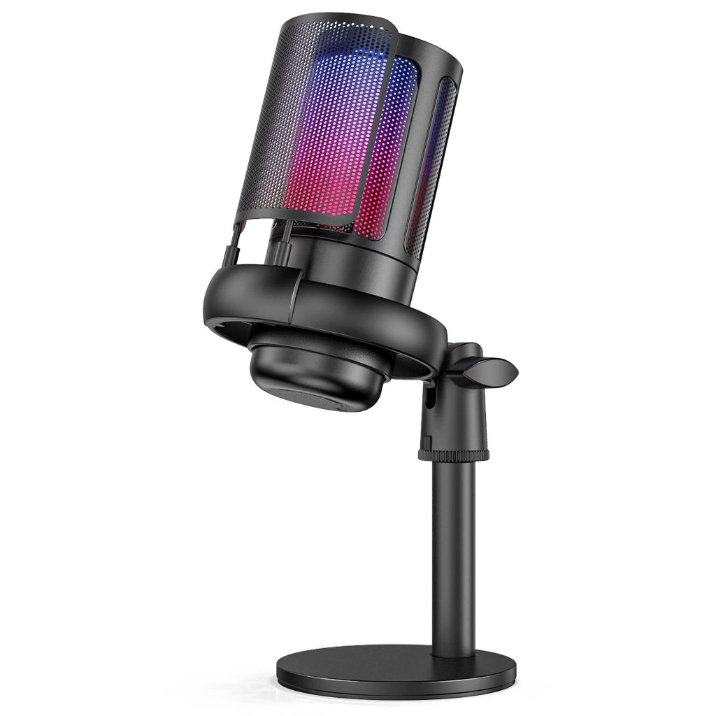 ME6S USB Game Microphone Studio Professional Microphone for PC Computer