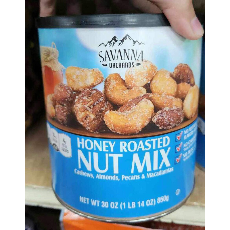 Savanna Orchards Gourmet Honey Roasted Mix Nuts 30z | Shopee Philippines