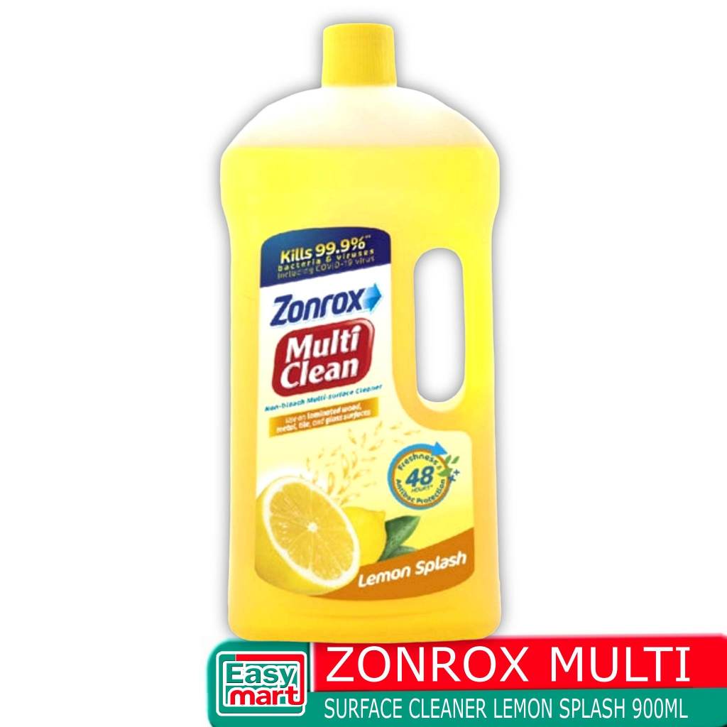 Easy.Mart Zonrox Multi Surface Cleaner Lemon Splash 900ml Shopee