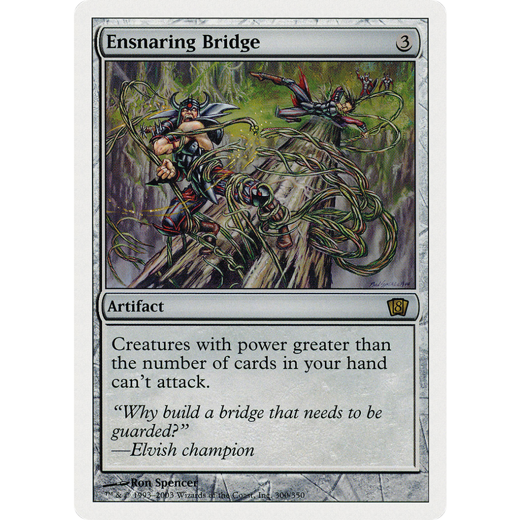 Ensnaring Bridge 8ED MTG High Rated Proxy Card MTG Proxy | Shopee ...