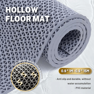 Non-slip Mat Bathroom Thickened Pvc Plastic Carpet Waterproof Toilet Toilet  Kitchen Foot Mat Outdoor Non-slip Floor Mat