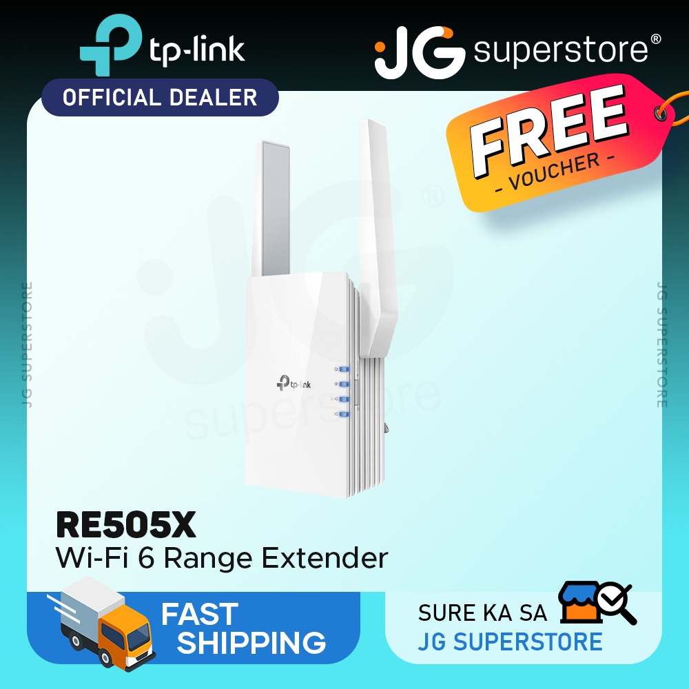 RE505X, AX1500 Wi-Fi 6 Range Extender