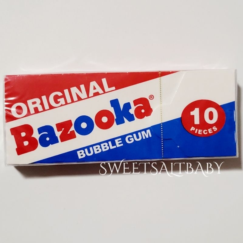 Original Bazooka Bubble Gum (10 pcs per pack) Shopee Philippines