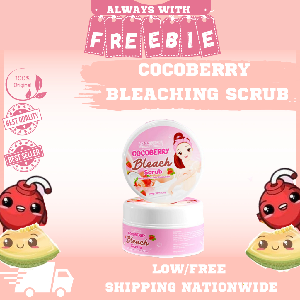 JENNA ESSENCE COCOBERRY BLEACH SCRUB Shopee Philippines